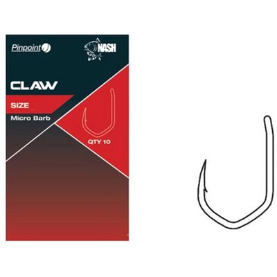 Nash Modèle 7 Crochet Claw Micro Barbed - Crochet - Publicité Nash Modèle 7 Crochet Claw Micro Barbed - Crochet - Publicité