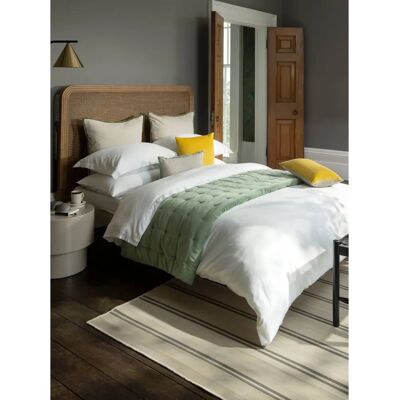 Christy - 400TC Cotton Sateen - White - Double - Duvet Cover Set Christy - 400TC Cotton Sateen - White - Double - Duvet Cover Set