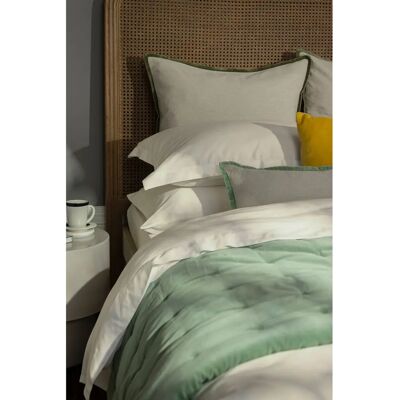Christy 400TC Luxury Cotton Sateen Oxford Pillowcases - Ivory - One Size - Pillowcase Christy 400TC Luxury Cotton Sateen Oxford Pillowcases - Ivory - One Size - Pillowcase