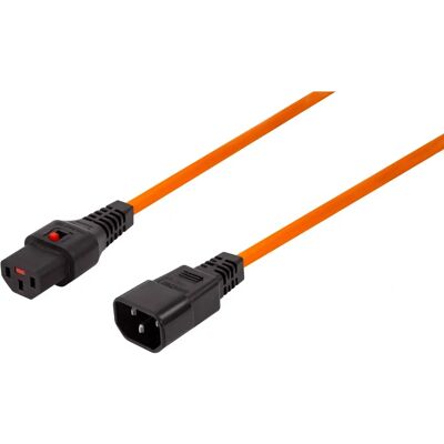 EFB Elektronik EK601OR.3 Câble d'alimentation - Orange, 3 m, C14-C13 - Publicité EFB Elektronik EK601OR.3 Câble d'alimentation - Orange, 3 m, C14-C13 - Publicité