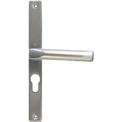 Hoppe London UPVC Lever Door Handle - Silver - 48mm Centres - Door Type Hoppe London UPVC Lever Door Handle - Silver - 48mm Centres - Door Type