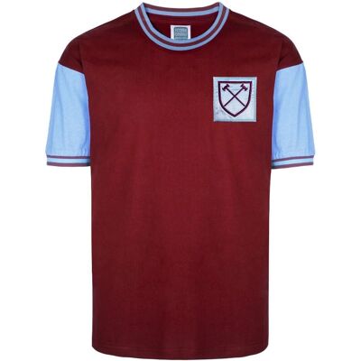 Score Draw West Ham 1966 Maroon Football Shirt - Football Shirt Score Draw West Ham 1966 Maroon Football Shirt - Football Shirt