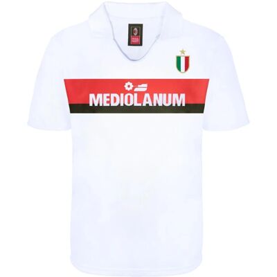 Score Draw Ac Milan 1988 White Retro Football Shirt - Football Shirt Score Draw Ac Milan 1988 White Retro Football Shirt - Football Shirt
