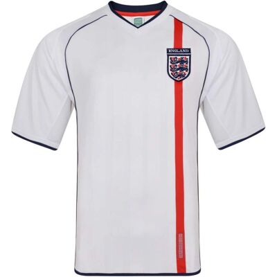 Score Draw - England 2002 Retro - White - Medium - Shirt Score Draw - England 2002 Retro - White - Medium - Shirt