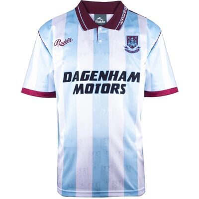 West Ham 1992 White Score Draw Away Shirt - Shirt West Ham 1992 White Score Draw Away Shirt - Shirt