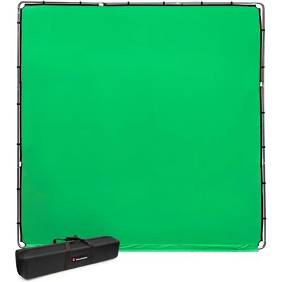 Manfrotto LR83350 Kit Écran Vert - 3x3m StudioLink Manfrotto LR83350 Kit Écran Vert - 3x3m StudioLink