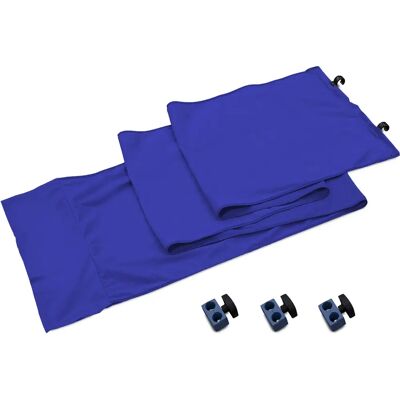 Kit di connessione Chroma Key StudioLink blu Manfrotto 3x3m Kit di connessione Chroma Key StudioLink blu Manfrotto 3x3m