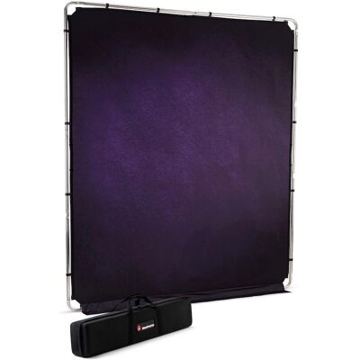 Manfrotto EzyFrame Vintage Aubergine - Système de fond Manfrotto EzyFrame Vintage Aubergine - Système de fond