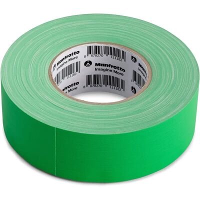 Manfrotto Grün Gaffer Tape 50mm x 50m - Klebeband für Green Screen Manfrotto Grün Gaffer Tape 50mm x 50m - Klebeband für Green Screen