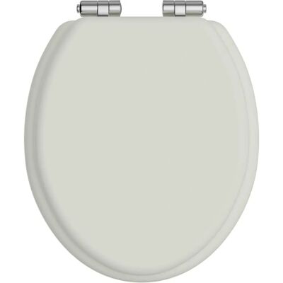 Heritage - Chantilly - Soft Close - Chrome Hinges - Toilet Seat Heritage - Chantilly - Soft Close - Chrome Hinges - Toilet Seat