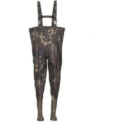 Nash Zt Vadeador Transpirable Zero Tolerance Hd - Wader Horn - Camo - UK 5-12 Nash Zt Vadeador Transpirable Zero Tolerance Hd - Wader Horn - Camo - UK 5-12