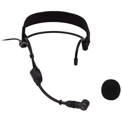 Audio-Technica Pro9cW Black Headworn Microphone - Microphone Audio-Technica Pro9cW Black Headworn Microphone - Microphone