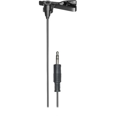 Audio-Technica ATR3350xIS Lavalier Microphone - Omnidirectional, 3.5mm Audio-Technica ATR3350xIS Lavalier Microphone - Omnidirectional, 3.5mm