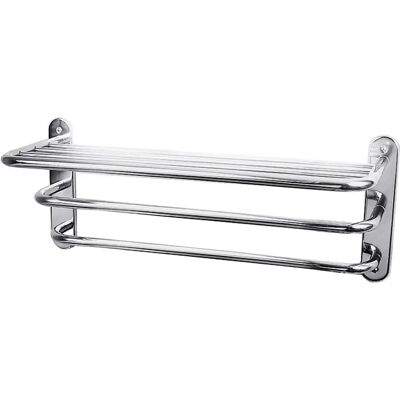 Hudson Reed Ultra - 5-Rail Chrome Brass Towel Bar Hudson Reed Ultra - 5-Rail Chrome Brass Towel Bar