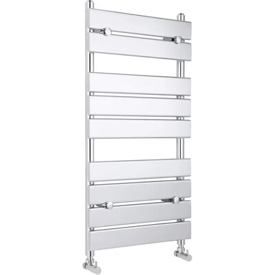 Hudson Reed Piazza Flat Panel Heated Towel Rail - Modern Bathroom Radiator Hudson Reed Piazza Flat Panel Heated Towel Rail - Modern Bathroom Radiator