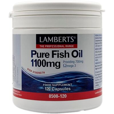 Lamberts Aceite de Pescado 1100 Mg - Apoya Corazón y Cerebro Lamberts Aceite de Pescado 1100 Mg - Apoya Corazón y Cerebro