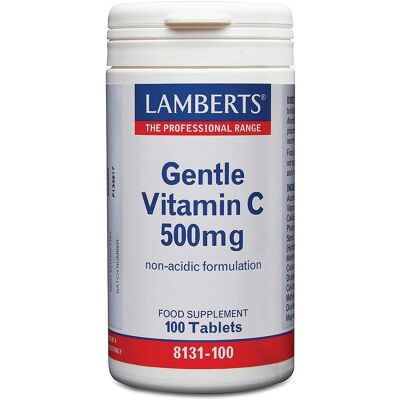 Lamberts Modèle Doux Vitamine C Non acide - Compléments alimentaires - Publicité Lamberts Modèle Doux Vitamine C Non acide - Compléments alimentaires - Publicité