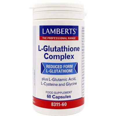 Lamberts L-Glutathione Komplex - Unterstützt Leberentgiftung & Antioxidantien Lamberts L-Glutathione Komplex - Unterstützt Leberentgiftung & Antioxidantien