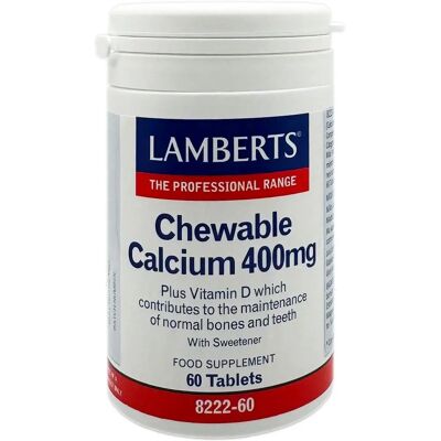 Lamberts Kaubonbons Calcium 400mg Zitronengeschmack - Calcium Supplements Lamberts Kaubonbons Calcium 400mg Zitronengeschmack - Calcium Supplements