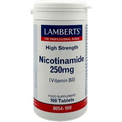 Lamberts Nicotinamide 250mg Tablets - Vitamins & Supplements Lamberts Nicotinamide 250mg Tablets - Vitamins & Supplements