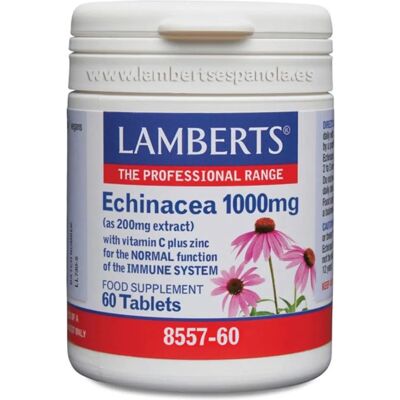 Lamberts Echinacea 1000 mg - Immunsystemunterstützung - 60 Kapseln Lamberts Echinacea 1000 mg - Immunsystemunterstützung - 60 Kapseln