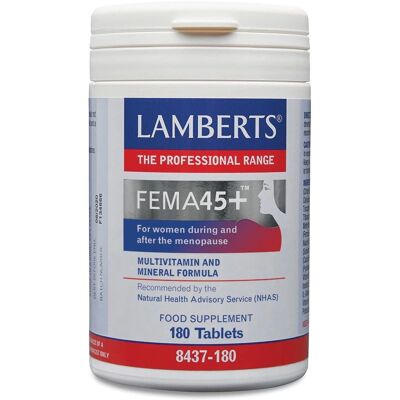 Lamberts Healthcare FEMA45+ Comprimés (180 pcs.) - Publicité Lamberts Healthcare FEMA45+ Comprimés (180 pcs.) - Publicité