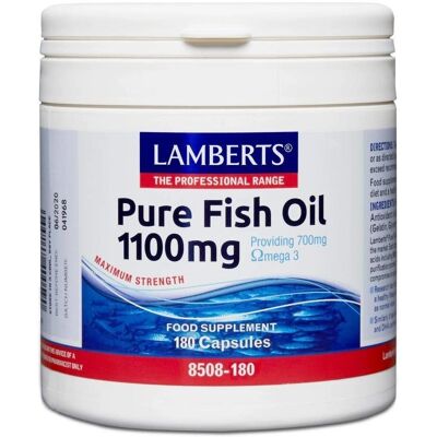 Lamberts Pure Fish Oil 1100mg Capsules - Fish Oil Supplements Lamberts Pure Fish Oil 1100mg Capsules - Fish Oil Supplements