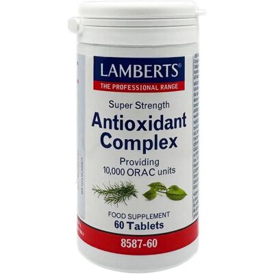 Lamberts Super Strength Antioxidant Complex - 60 Tabletten Lamberts Super Strength Antioxidant Complex - 60 Tabletten