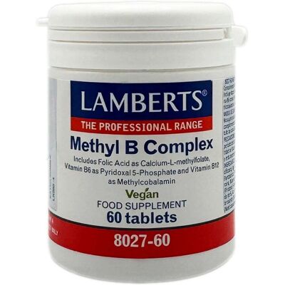 Lamberts Healthcare Methyl B Complex 60 Tabletten Lamberts Healthcare Methyl B Complex 60 Tabletten