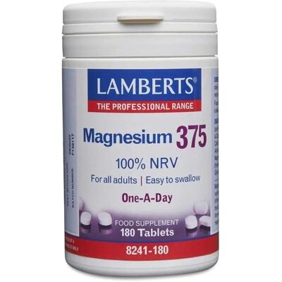 Lamberts Magnesio 375 - Suplemento Lamberts Magnesio 375 - Suplemento