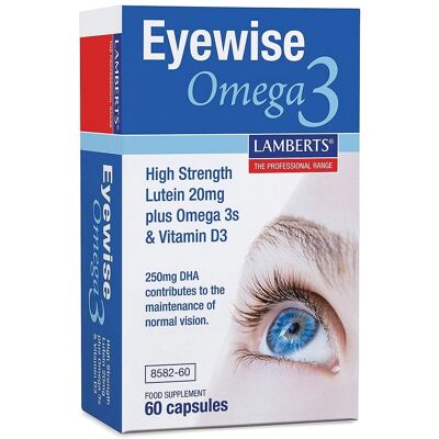 Lamberts Eyewise Omega 3 - 60 Kapseln - Unterstützung der Augengesundheit Lamberts Eyewise Omega 3 - 60 Kapseln - Unterstützung der Augengesundheit