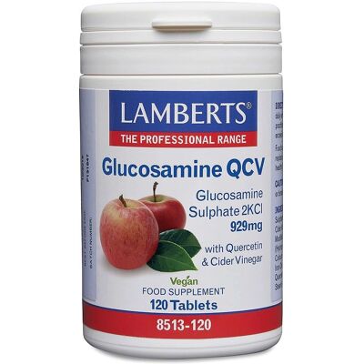 Lamberts Glucosamine QCV - 120 Tabletten - Gelenkunterstützung Lamberts Glucosamine QCV - 120 Tabletten - Gelenkunterstützung