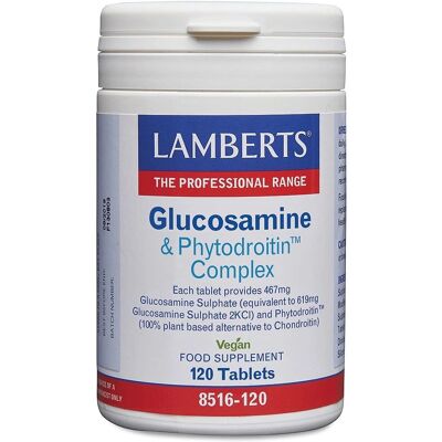 Lamberts Complexe de Glucosamine et Chondroïtine - Soutien articulations - Publicité Lamberts Complexe de Glucosamine et Chondroïtine - Soutien articulations - Publicité