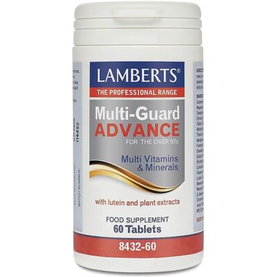 Lamberts Multi-Guard Advance - Über 50s Vitamin- und Mineralpräparat Lamberts Multi-Guard Advance - Über 50s Vitamin- und Mineralpräparat
