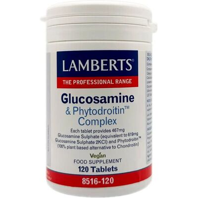 Lamberts Glucosamine & Phytodroitin Komplex - 120 Tabletten - Gelenkergänzung Lamberts Glucosamine & Phytodroitin Komplex - 120 Tabletten - Gelenkergänzung