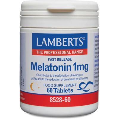 Lamberts Melatonin 1mg - Schnellfreisetzung - 60 Tabletten Lamberts Melatonin 1mg - Schnellfreisetzung - 60 Tabletten