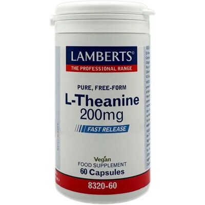 Lamberts L-Theanine - 60 x 200mg Tablets Lamberts L-Theanine - 60 x 200mg Tablets