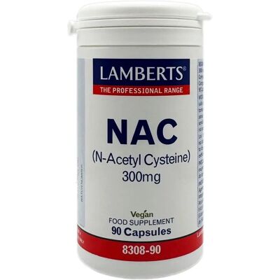 Lamberts N-Acetil Cisteína - 300mg - Vegetariano - Reino Unido - Suplemento Lamberts N-Acetil Cisteína - 300mg - Vegetariano - Reino Unido - Suplemento