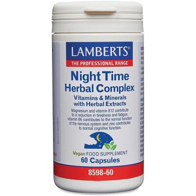 Lamberts Complejo de Hierbas Nocturno - Cápsulas para Dormir Lamberts Complejo de Hierbas Nocturno - Cápsulas para Dormir