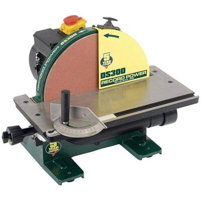 Record Power DS300 Cast Iron Disc Sander - Disc Sander - Heavy Duty Record Power DS300 Cast Iron Disc Sander - Disc Sander - Heavy Duty