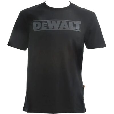 Tricou negru DeWALT XL cu mânecă scurtă Tricou negru DeWALT XL cu mânecă scurtă