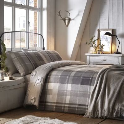 Dreams & Drapes Colville Cinza Xadrez Conjunto de Colcha Dreams & Drapes Colville Cinza Xadrez Conjunto de Colcha
