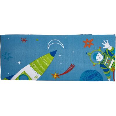 Dreams and Drapes Supersonic Space Single Fitted Sheet - Fitted Sheet Dreams and Drapes Supersonic Space Single Fitted Sheet - Fitted Sheet