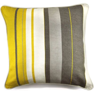Fusion Whitworth Stripe Cotton Cushion - 43cm x 43cm - Cushion Fusion Whitworth Stripe Cotton Cushion - 43cm x 43cm - Cushion