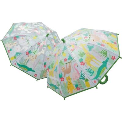 Floss & Rock - 38P3397 - Zmiana koloru po dotyku wody - Zieleń dżungli - Umbrella Floss & Rock - 38P3397 - Zmiana koloru po dotyku wody - Zieleń dżungli - Umbrella