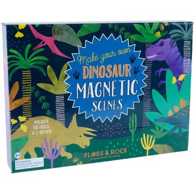 FLOSS & ROCK Magnetische Dinosaurier Szene - Kreatives Spielen FLOSS & ROCK Magnetische Dinosaurier Szene - Kreatives Spielen
