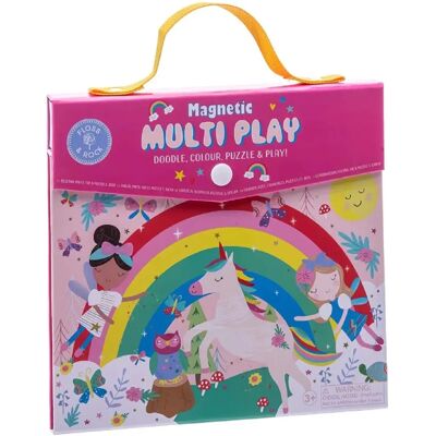 Floss & Rock Regenbogenfee Magnetset - Kreatives Kinderspiel Floss & Rock Regenbogenfee Magnetset - Kreatives Kinderspiel