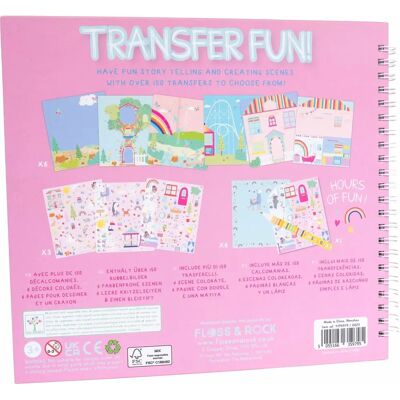 Floss & Rock Regenbogen Fee Transfer-Set - Transfer Magie Floss & Rock Regenbogen Fee Transfer-Set - Transfer Magie