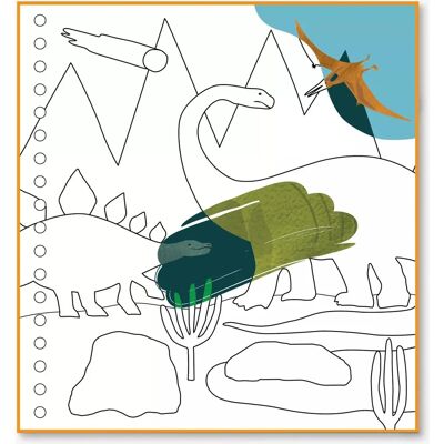 FLOSS & ROCK Dino Water Multiplay - Activity Book FLOSS & ROCK Dino Water Multiplay - Activity Book