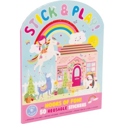 Set d'autocollants Fée Arc-en-ciel de Floss & Rock - Amusement éducatif - Publicité Set d'autocollants Fée Arc-en-ciel de Floss & Rock - Amusement éducatif - Publicité